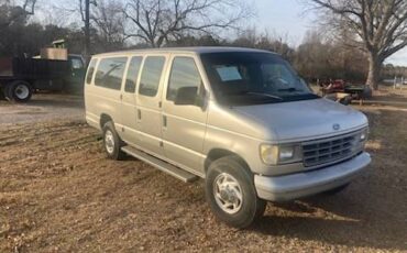 Ford-e350-15-passenger-van-1993-grey
