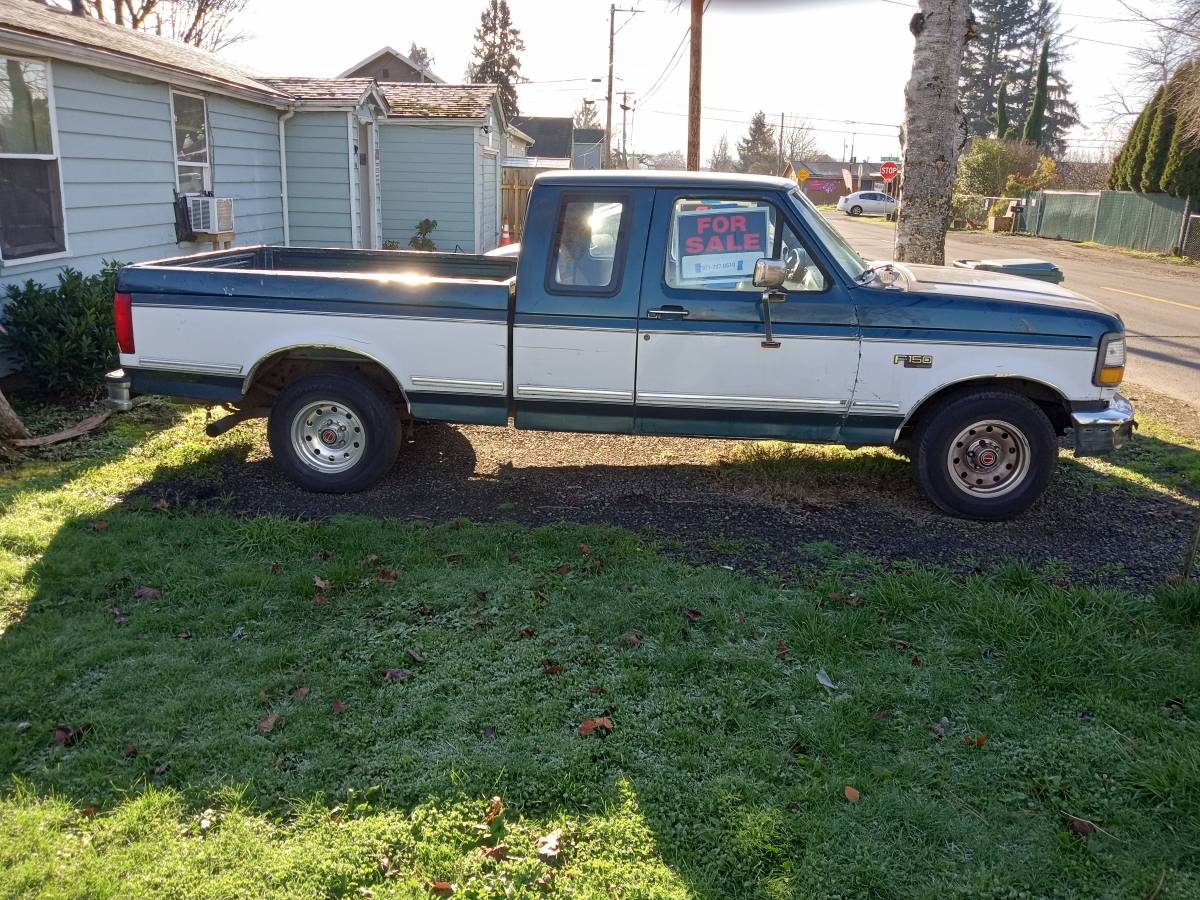 Ford-f-150-xlt-1994-green-1