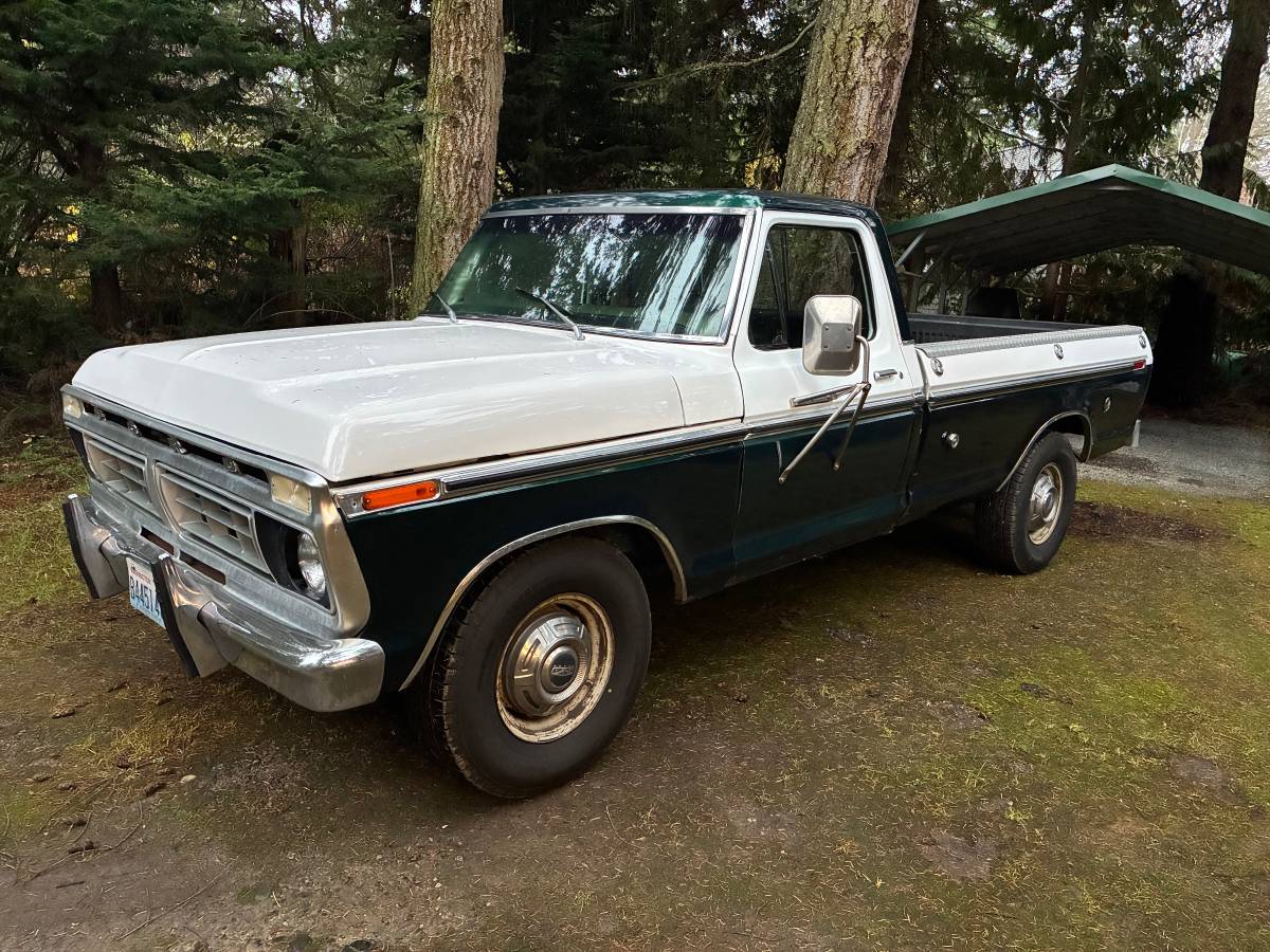 Ford-f-250-1976-green-1