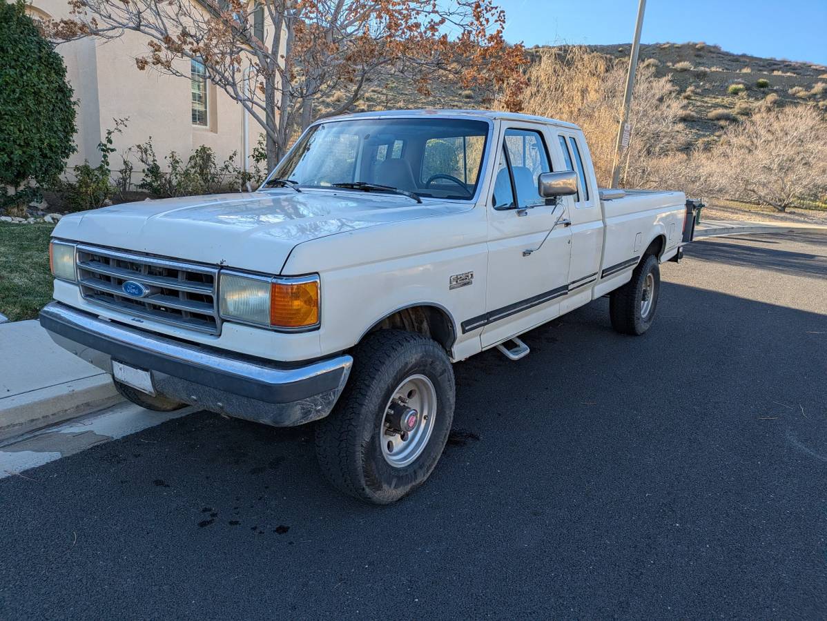 Ford-f-250-diesel-1991-white-1