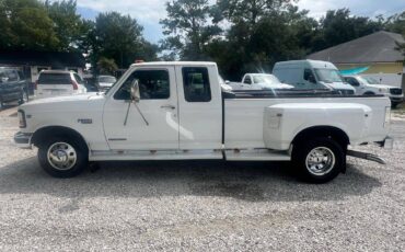 Ford-f-350-diesel-1995-white-1
