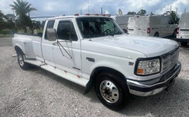 Ford-f-350-diesel-1995-white-2
