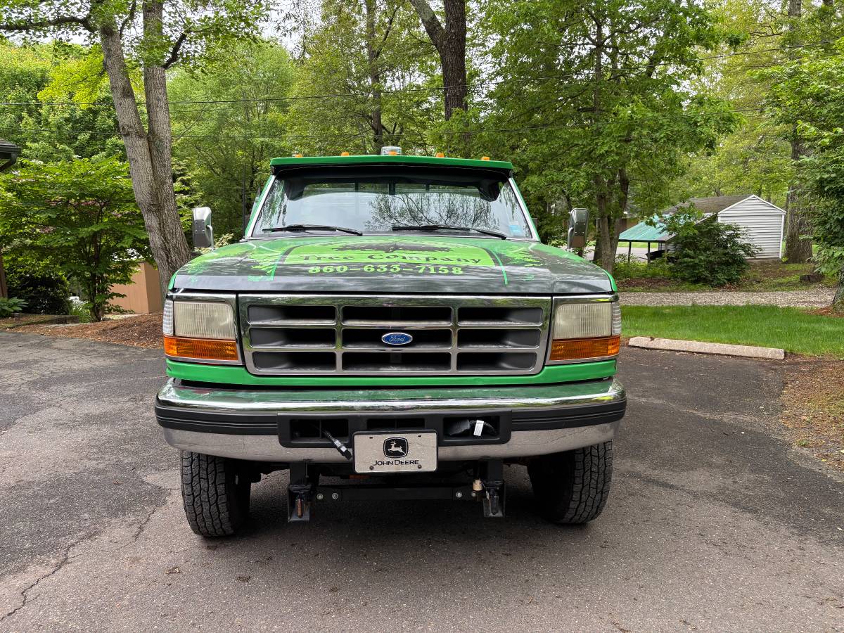 Ford-f-350-diesel-1996-red-3