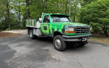 Ford-f-350-diesel-1996-red