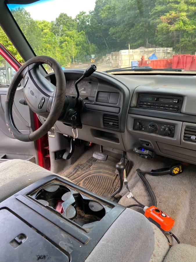 Ford-f-350-diesel-1996-red-9