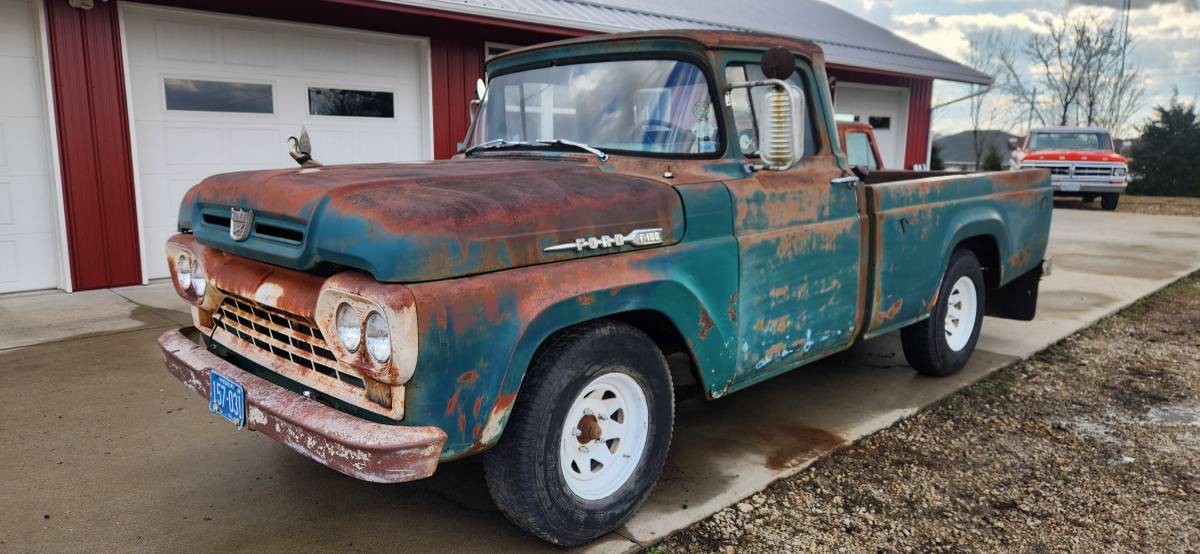 Ford-f100-1960-green