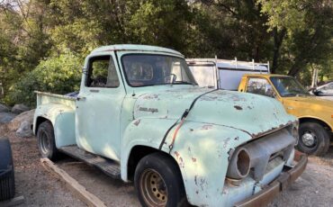Ford-f100-pickup-1954-green-1
