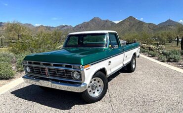Ford-f250-1973-green