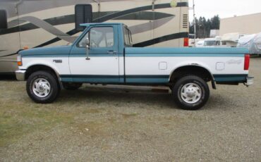 Ford-f250-4x4-1995-green-1