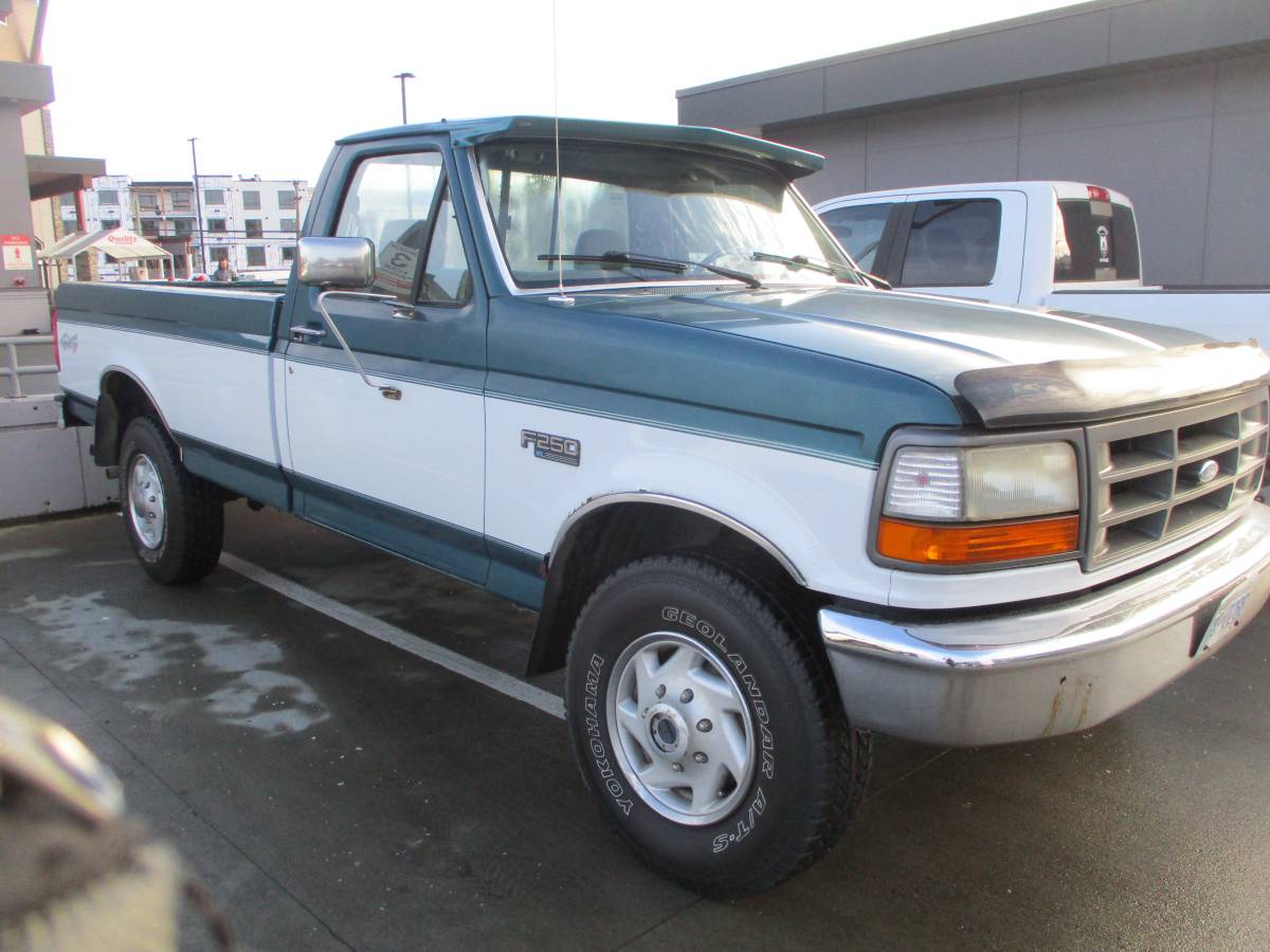 Ford-f250-4x4-1995-green-2