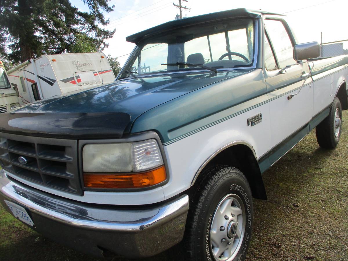 Ford-f250-4x4-1995-green-3