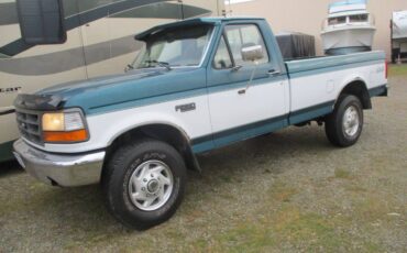 Ford-f250-4x4-1995-green