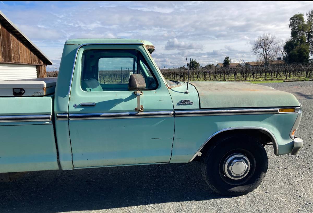 Ford-f350-1978-green-15