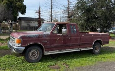 Ford-f350-1990-red