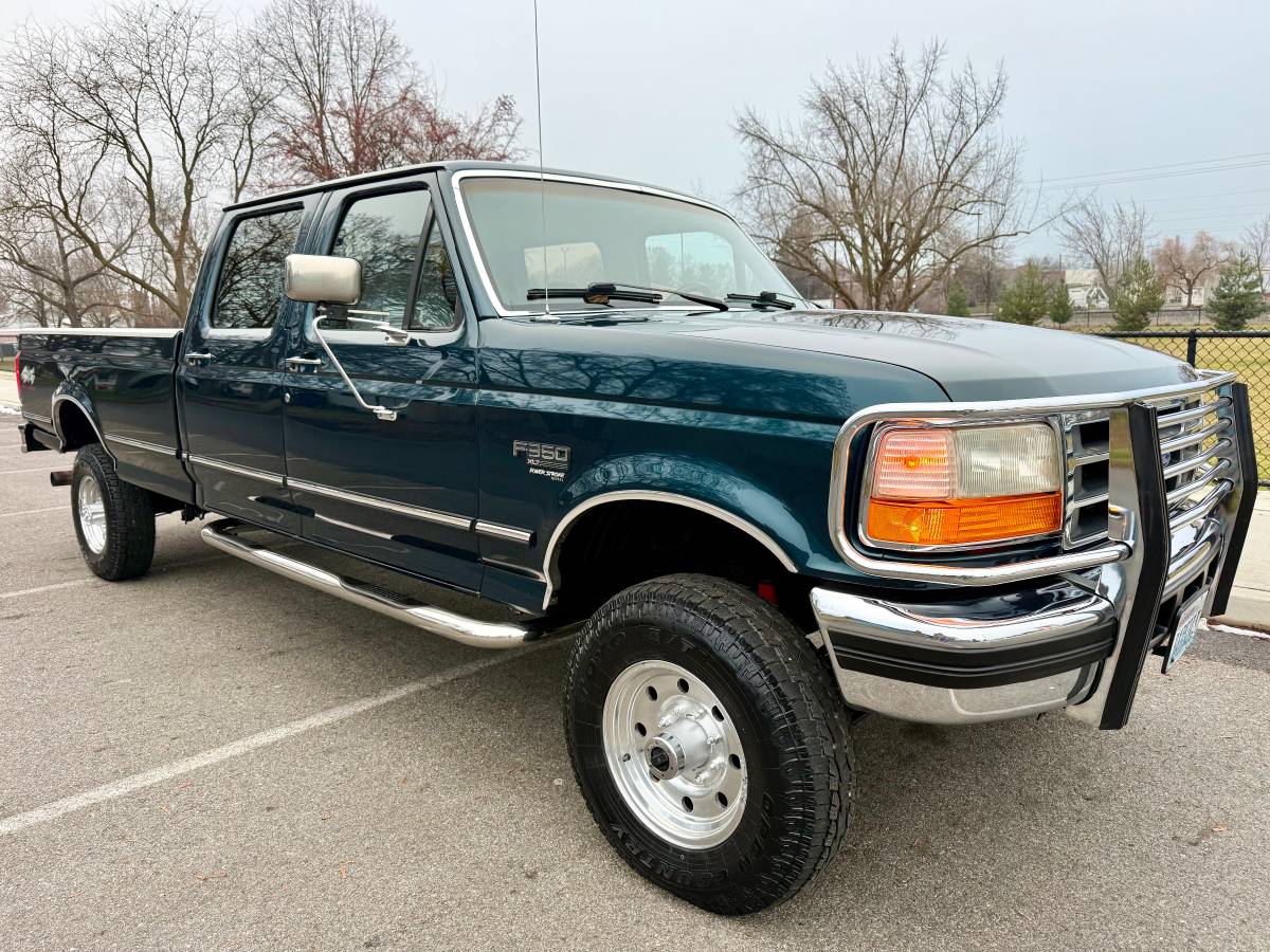 Ford-f350-4x4-cclb-diesel-1995-green-35