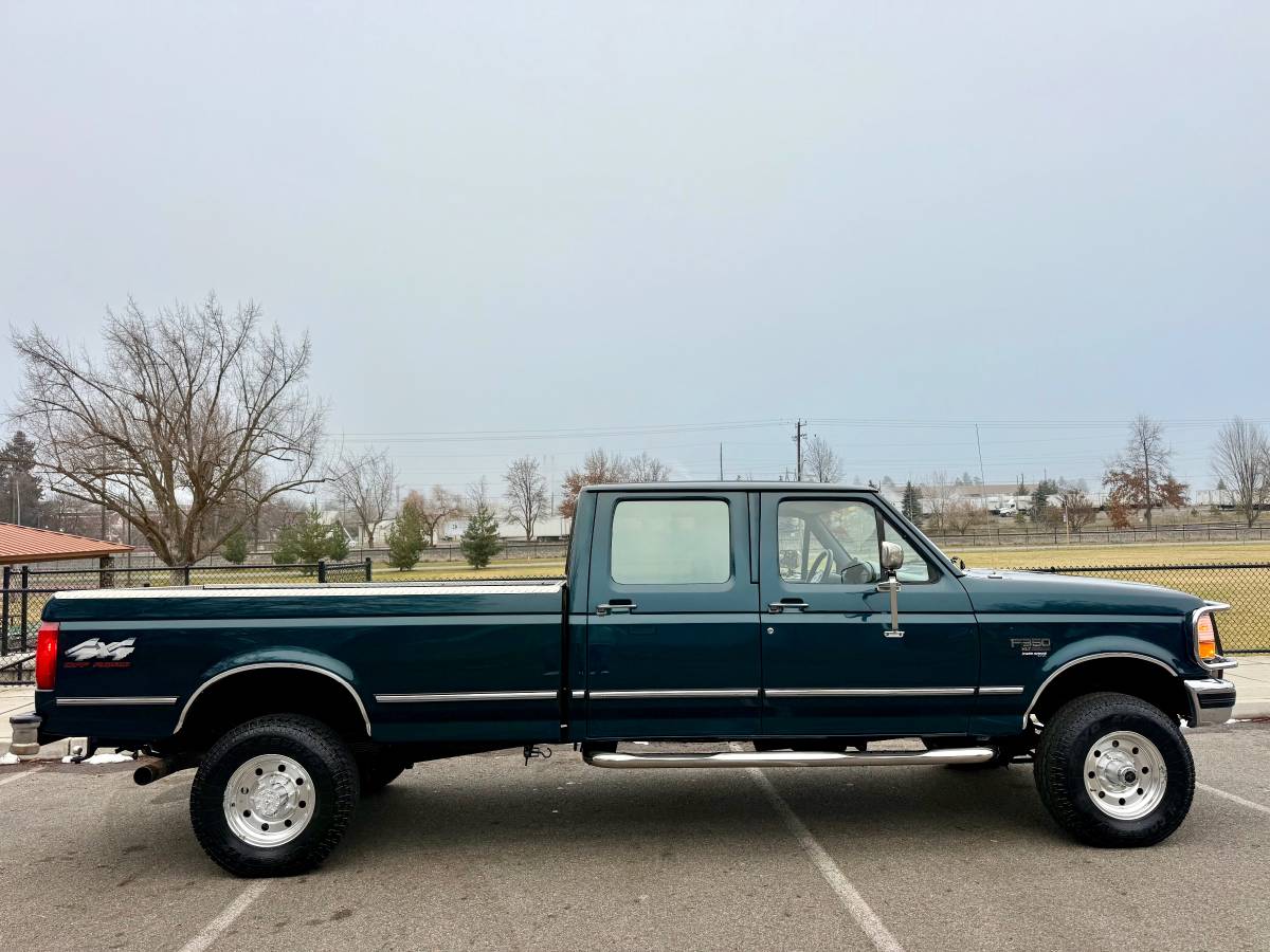Ford-f350-4x4-cclb-diesel-1995-green-36