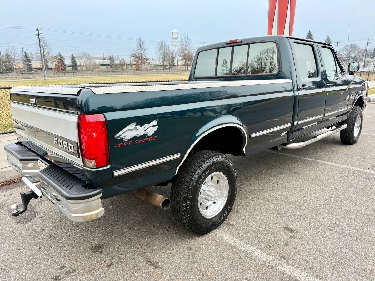 Ford-f350-4x4-cclb-diesel-1995-green-37