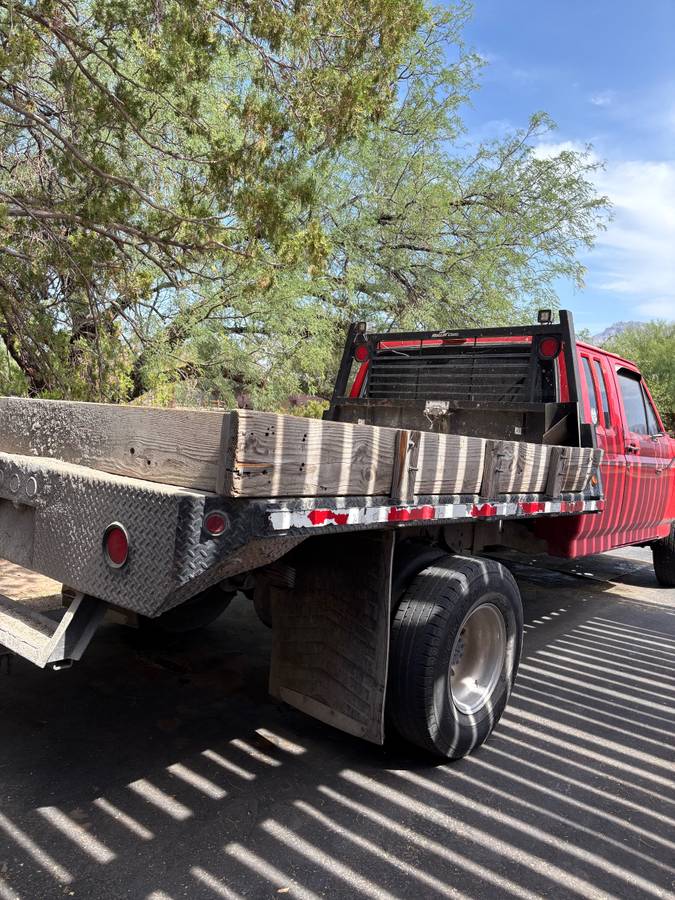 Ford-f350-7.3idf-diesel-1989-red-2