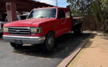 Ford-f350-7.3idf-diesel-1989-red-3