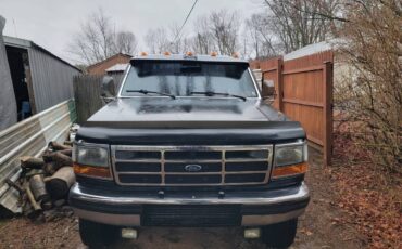 Ford-f350-crew-cab-diesel-1993-black