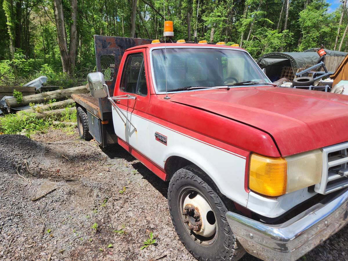 Ford-f350-dually-diesel-1990-red-15
