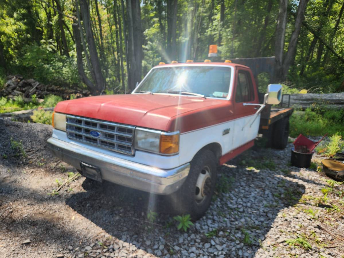 Ford-f350-dually-diesel-1990-red-16