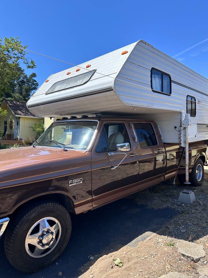 Ford-f350-super-duty-crew-cab-diesel-1990-brown-10