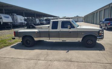 Ford-f350-xlt-super-cab-7.3l-diesel-1996-grey-1
