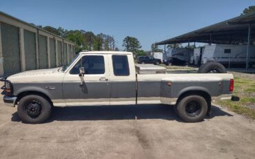 Ford-f350-xlt-super-cab-7.3l-diesel-1996-grey