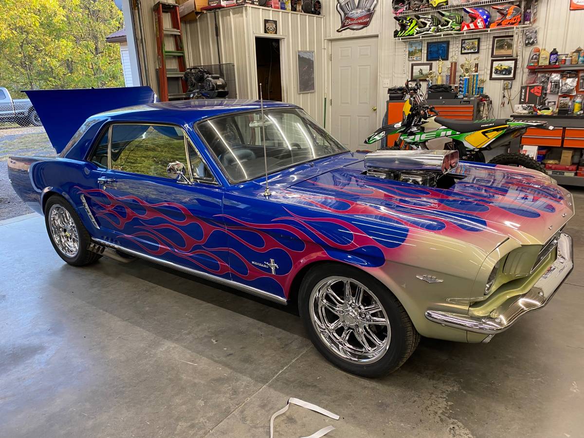 Ford-mustang-1965-blue