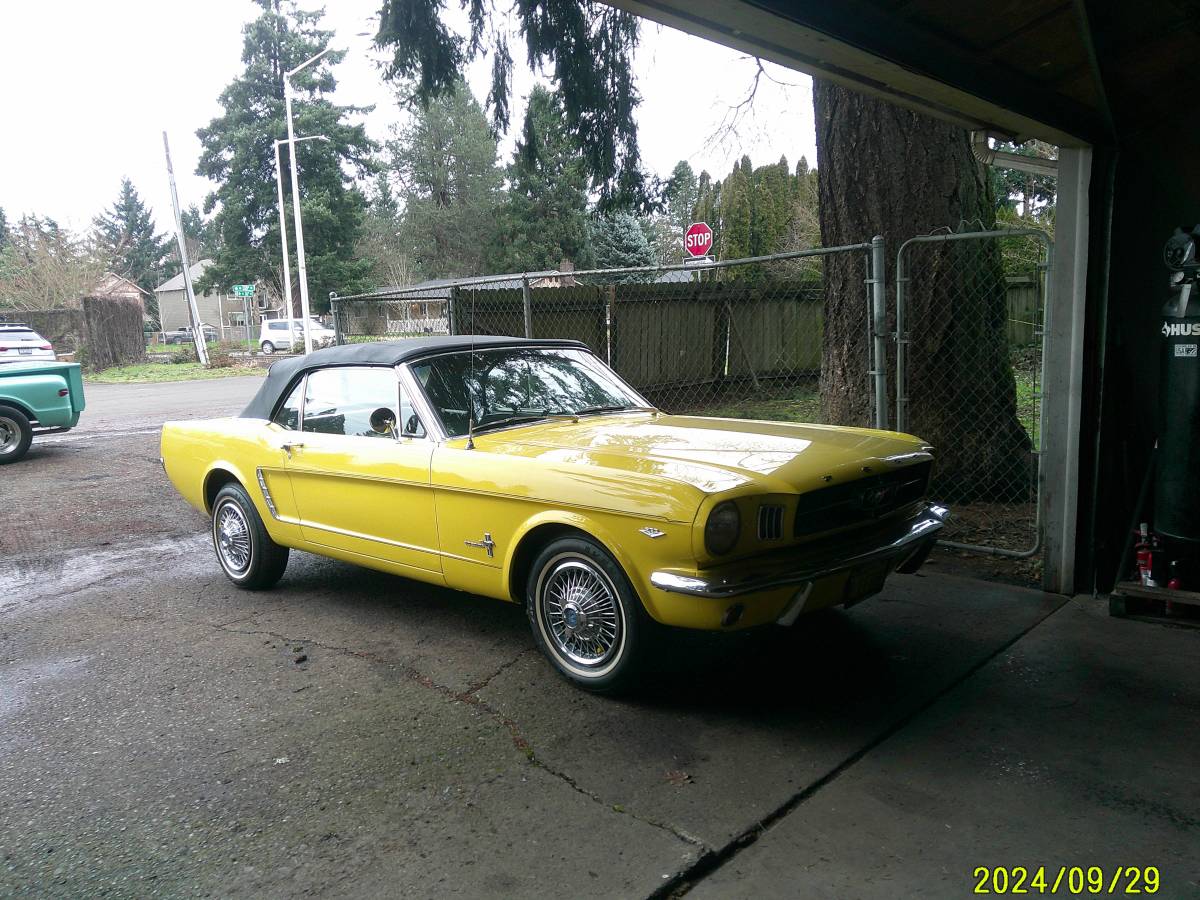 Ford-mustang-1965-yellow