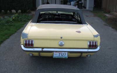 Ford mustang convertible 1966