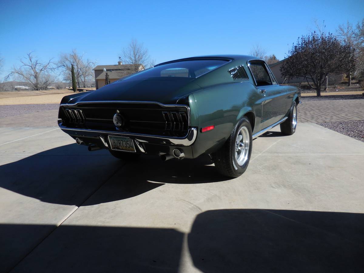 Ford-mustang-fastback-1968-green