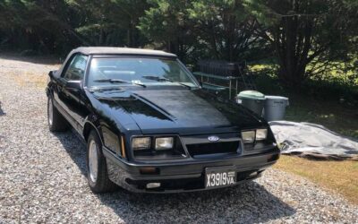 Ford mustang gt convertible 1985