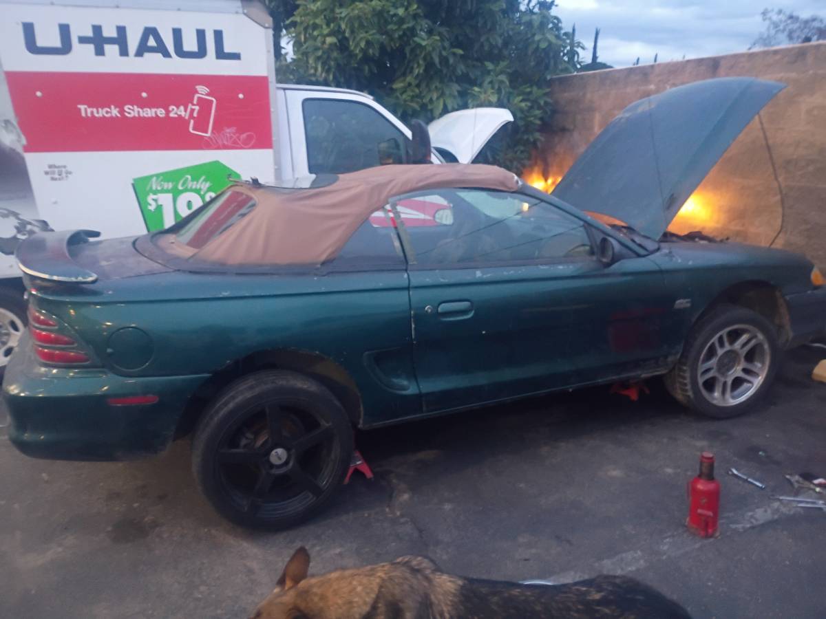 Ford-mustang-gt-convertible-1994-green-1