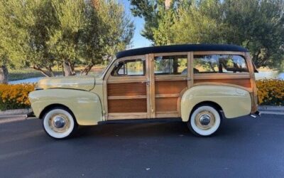 Ford super deluxe woody wagon 1941