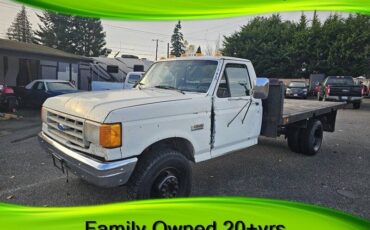 Ford-super-duty-flat-bed-diesel-1989-white-10