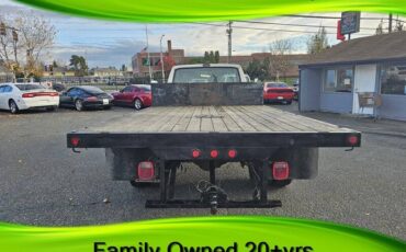 Ford-super-duty-flat-bed-diesel-1989-white-4