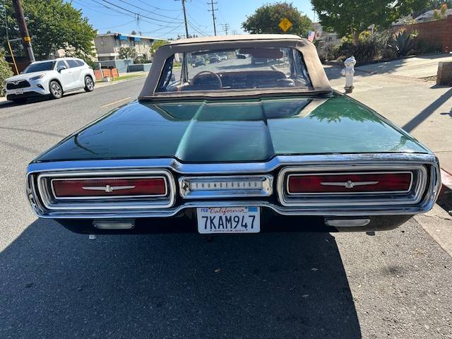 Ford-thunderbird-convertible-1964-green-2