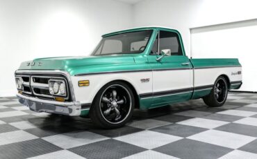 Gmc-Sierra-1972-Green-Black-29