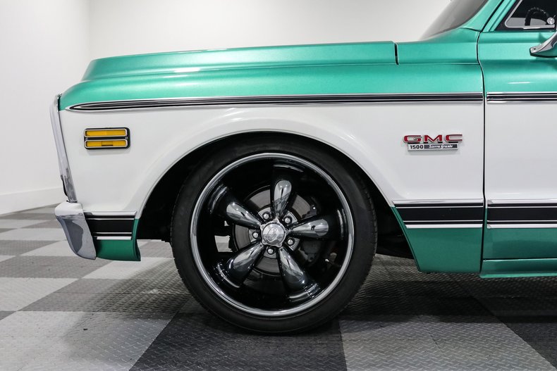 Gmc-Sierra-1972-Green-Black-30