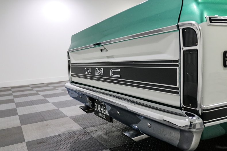 Gmc-Sierra-1972-Green-Black-4