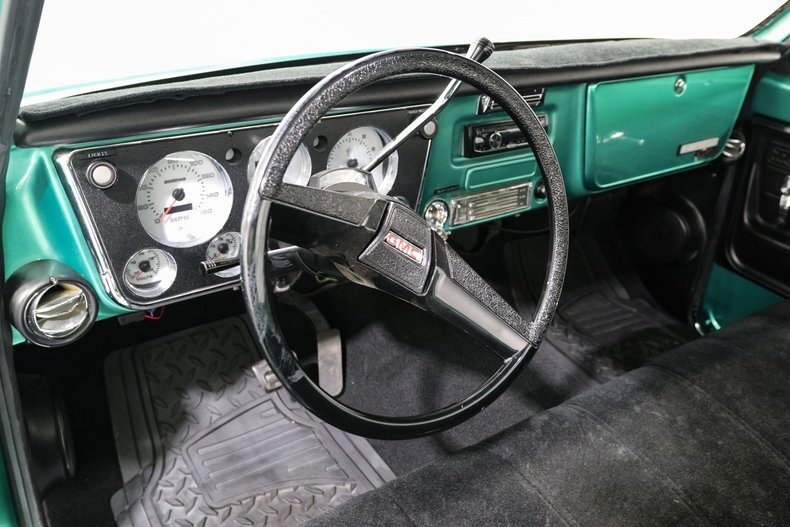 Gmc-Sierra-1972-Green-Black