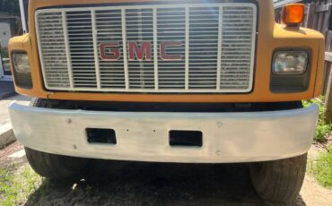 Gmc-c7h042-flatbed-topkick-6.6l-cat-engine-diese-1992-yellow