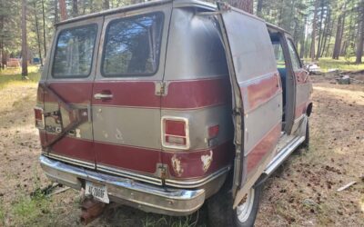 Gmc k35 custom van 1976