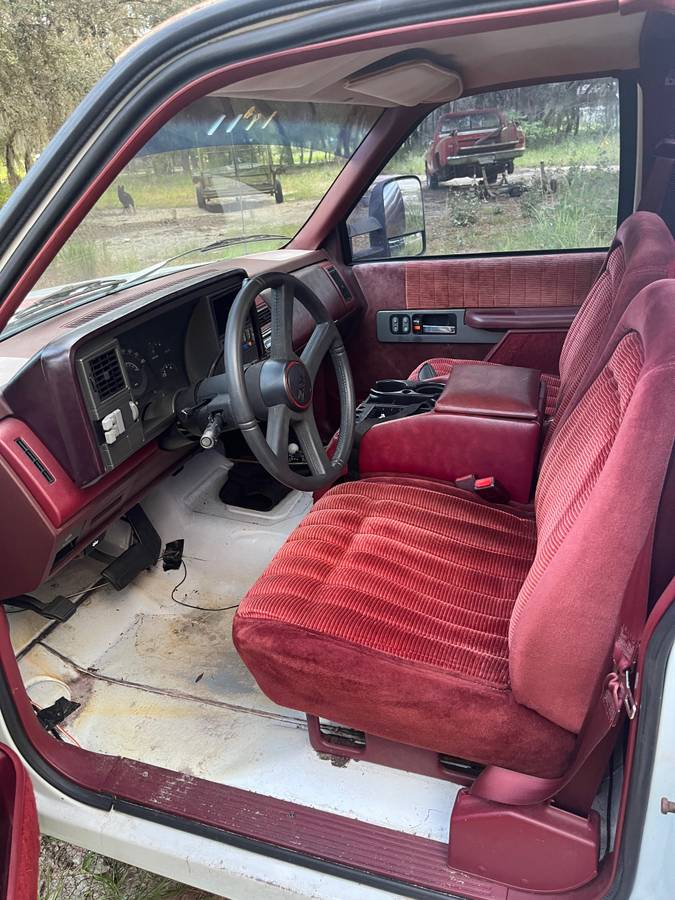 Gmc-sierra-long-bed-5.7-1990-red-1