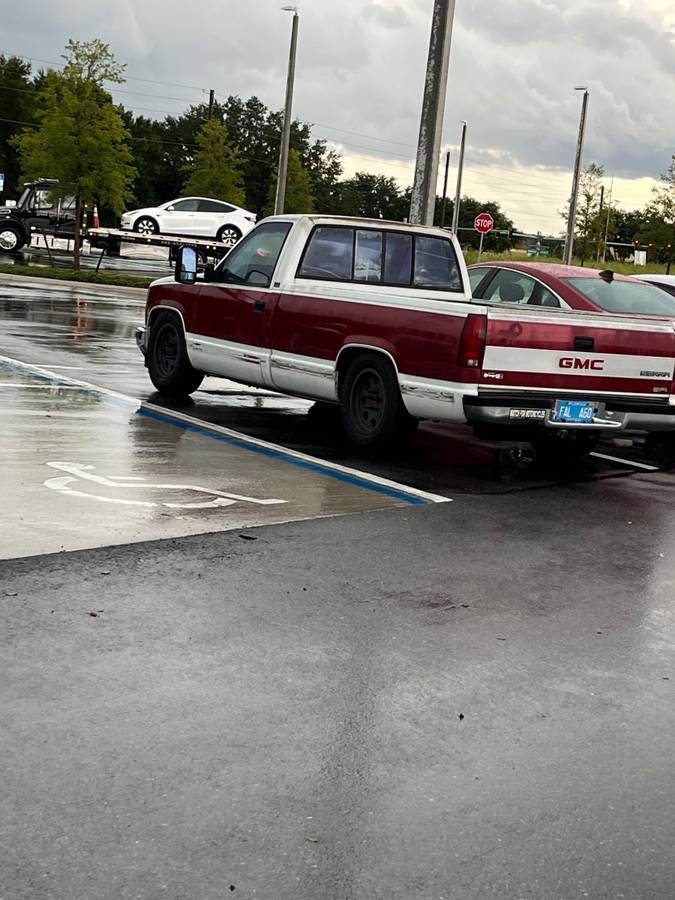 Gmc-sierra-long-bed-5.7-1990-red