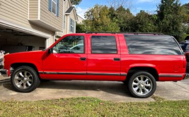 Gmc-suburban-2500-7.4l-slt-1995-red-1