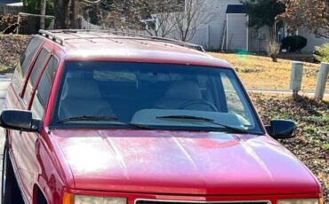 Gmc-suburban-2500-7.4l-slt-1995-red