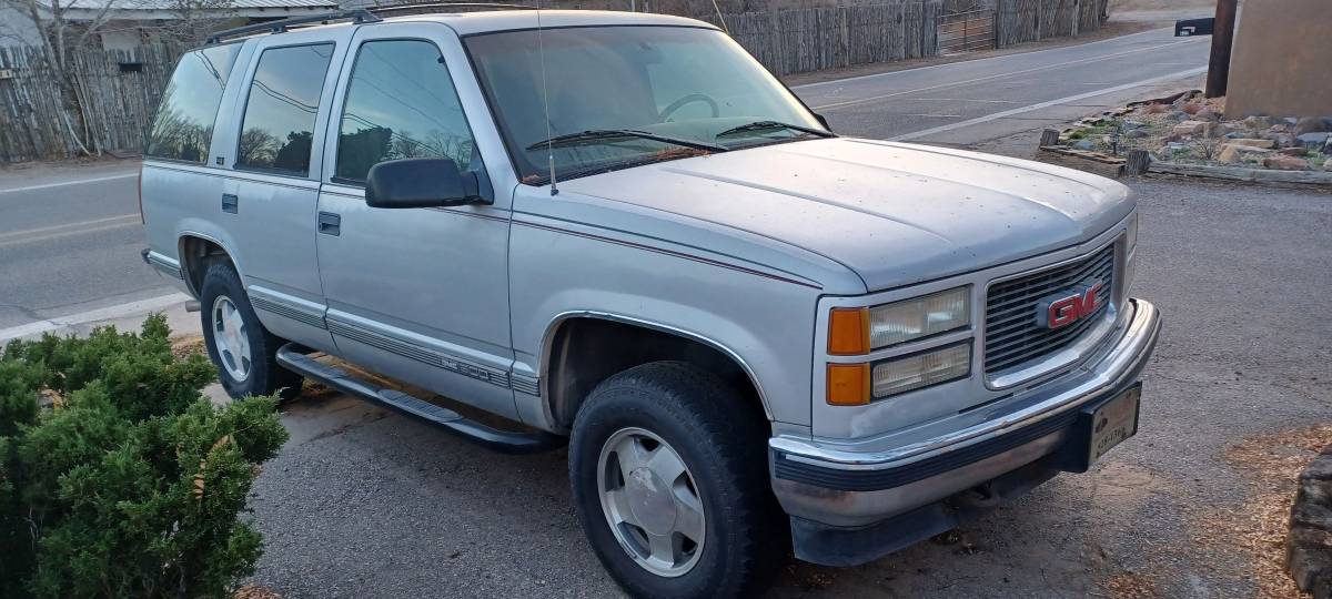 Gmc-yukon-xl-slt-1995-silver-1